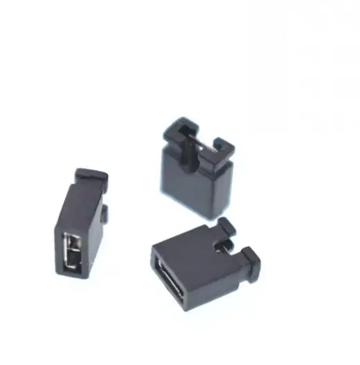 2000pcs Pin Header Jumper blocks Connector 2.54 mm for 3 1/2 Hard Disk Drive, CD/DVD Drive, Motherboard and/or Expansion Card
