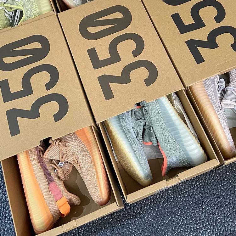 Summer Reflective Casual Kids Shoes Unisex Running Kid Yeezy 350 V2 Kid yeezy350 Sneaker