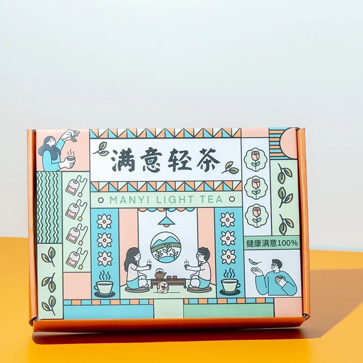 Fashionable Design Mailer Box with Custom Logo for Clothing Shoes Apparel Gift Packaging Corrugated Shipping Boxes