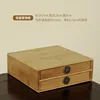 Double-layer tea cake cabinet