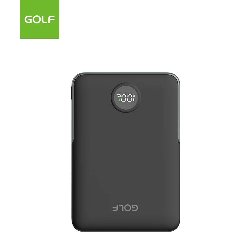 LCD Digital Lithium Small Power Banks Wholesale 22.5W Fast Charging Mobile Charger Wireless Magn Mini Power Bank 5000mAh