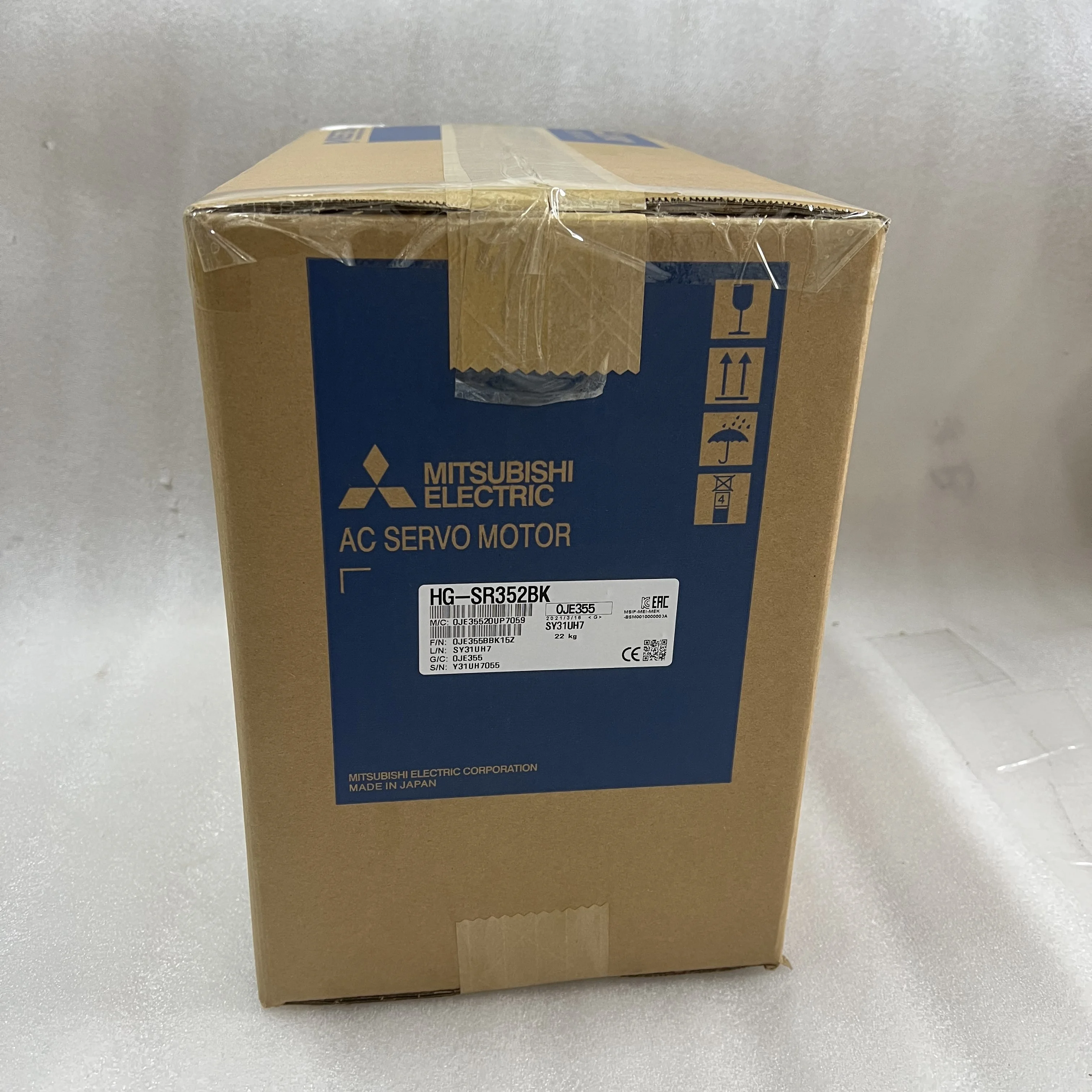 Mitsubishi AC Servo Motor HG-SR352BK
