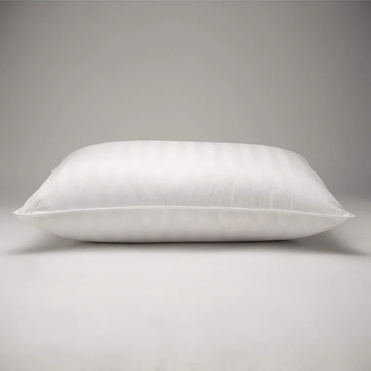 Гусиный пух перо подушки для кровати спальный с 100% хлопок ткань Стандартный Queen Размер