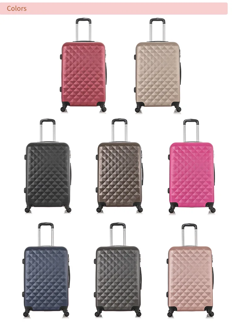 Travel Luggage Bag 5 Pieces Trolley Luggage Set Suitcase Factory