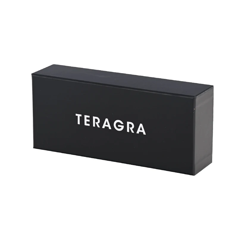 Recyclable Custom Printing Logo Rigid Cardboard Premium Gift Box Lid and Base Box With Foam Insert
