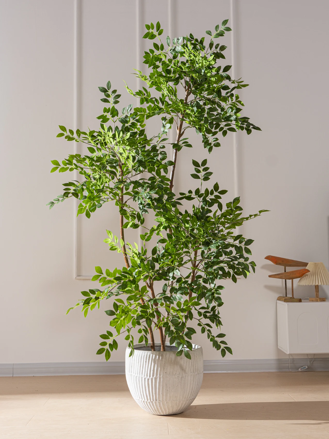 1.9M Tall Plastic Tree Simulation Tree Factory Hot Sale Facked Artificial Plants Greenery Potted Outdoor Indoor Home Decoration supplier