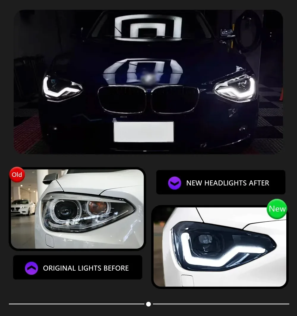 Pack LED BMW Série 1 Sports Hatch (F20) 118 i (2010 à 2015) – Pack Complet