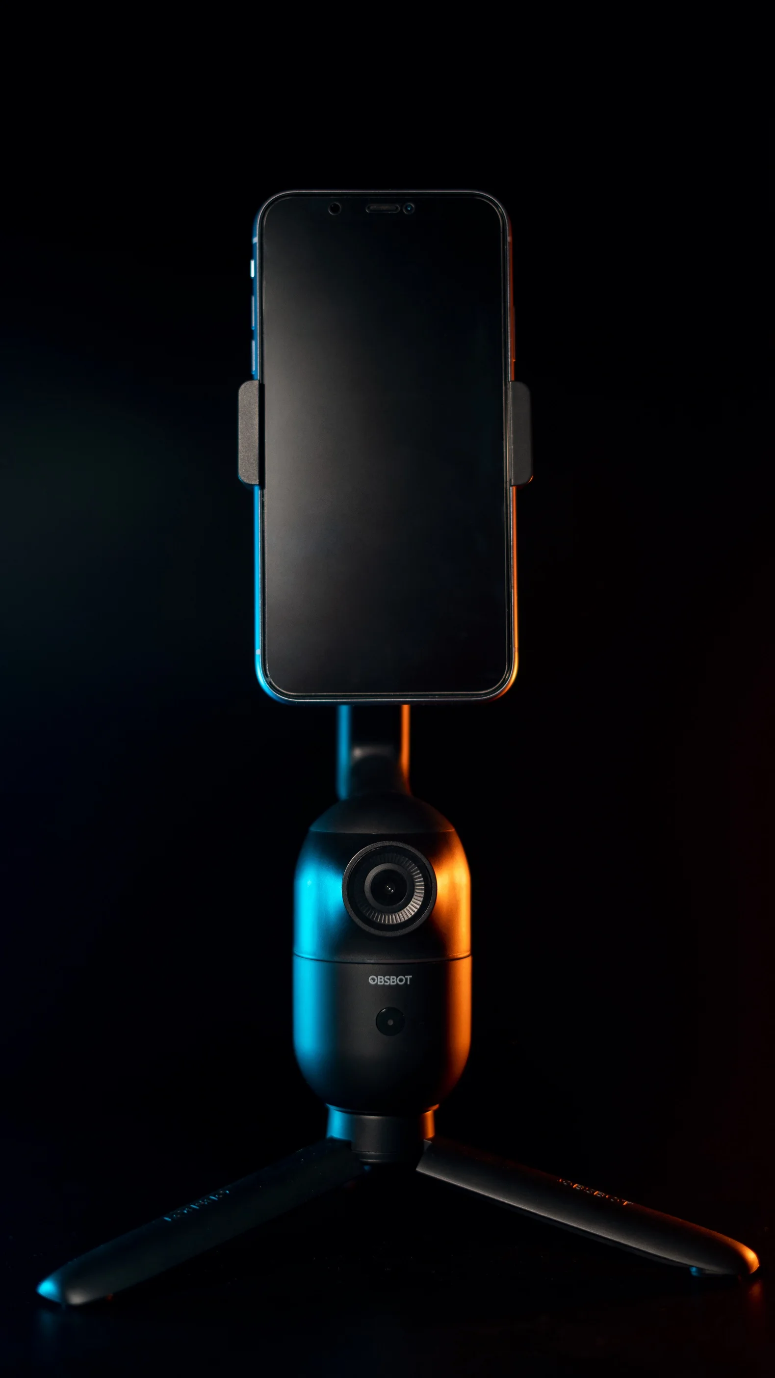 スマホアクセサリー OBSBOT ME Amazon.com: OBSBOT Me AI-Powered Phone Mount, Auto-Tracking