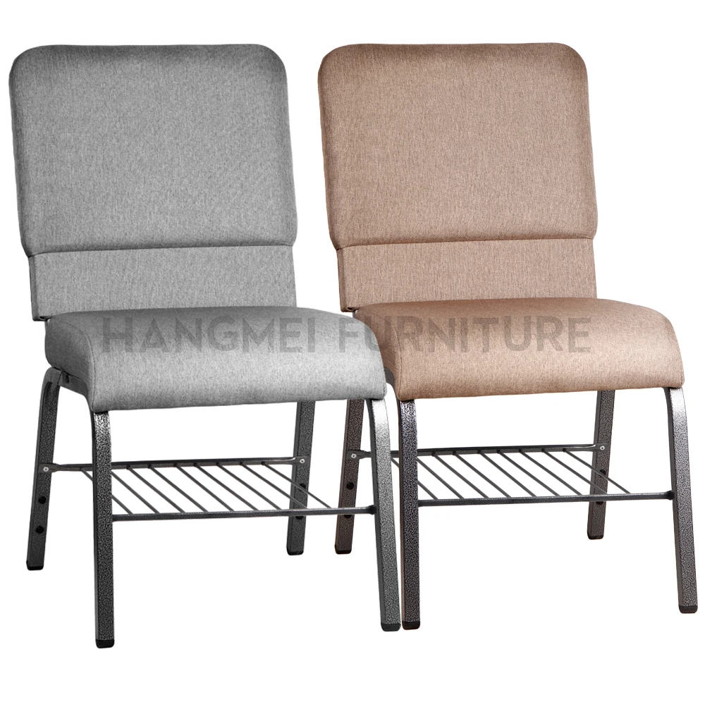 Foshan Factory Modern Church Chair Interlocking Stacking Design