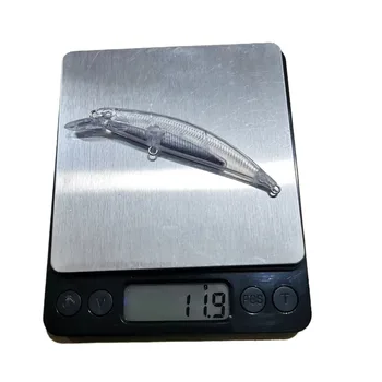 Cheery 9cm 12G Spearhead Series Embryo DIY Discoloration ABS Minnow Lure for Marlin Perch Sinking Min Fish Bait Blank – Minnow – view 3
