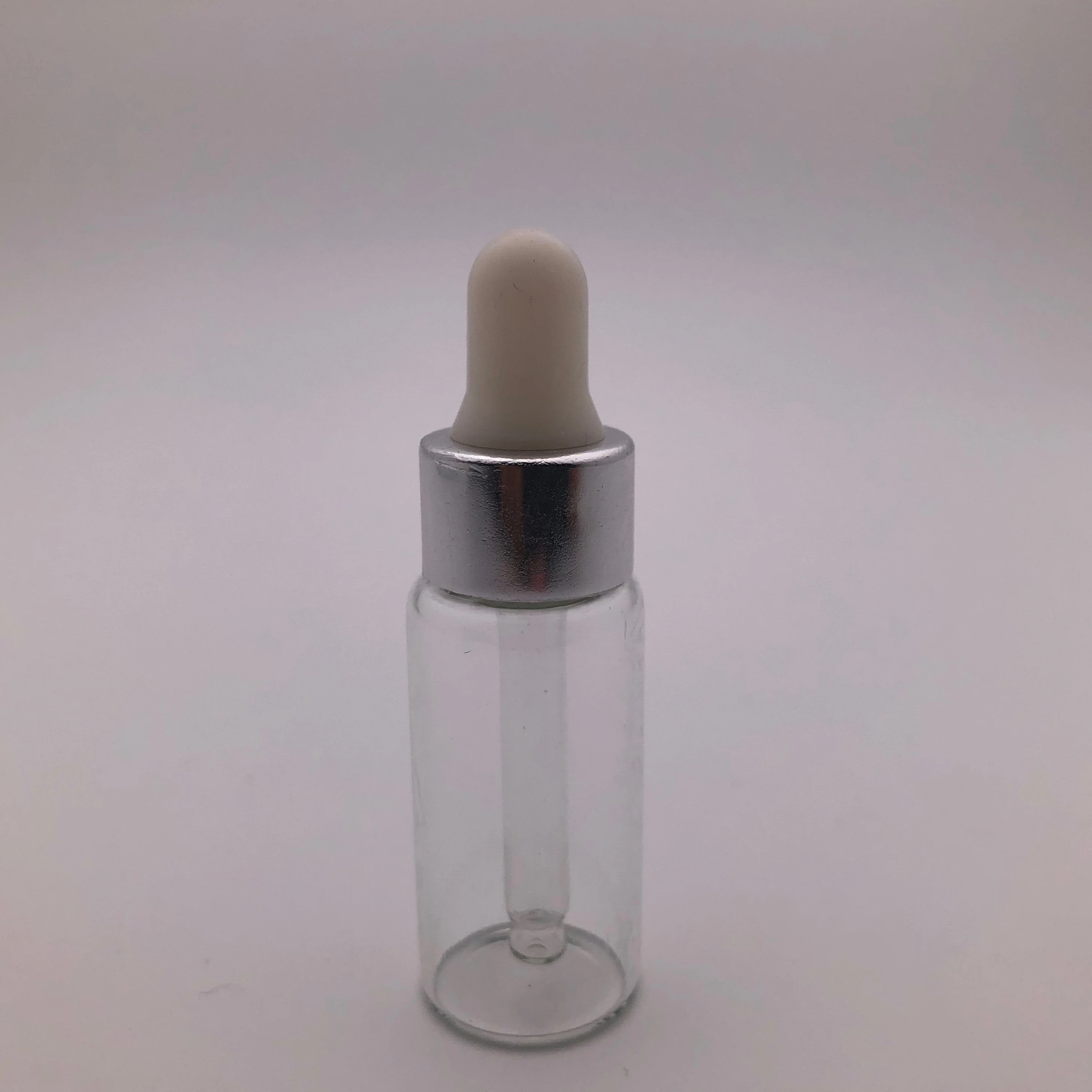 Portable Clear Glass Dropper Bottles With Eye Dropper 30ml 50ml