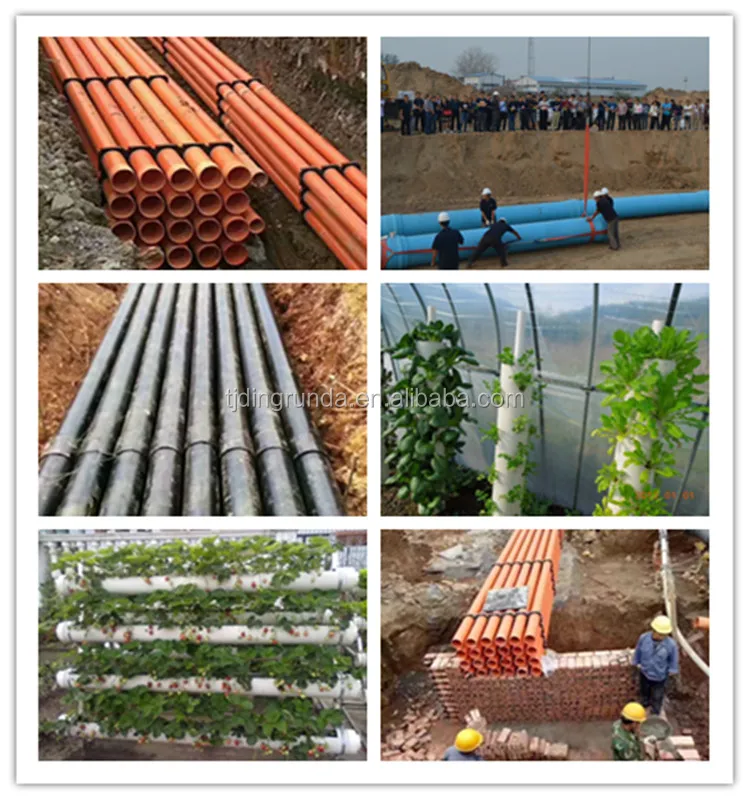 2 Inch Plastic Tube Pvc Pipe 110mm Water Pvc Pipe For Waste And Drain