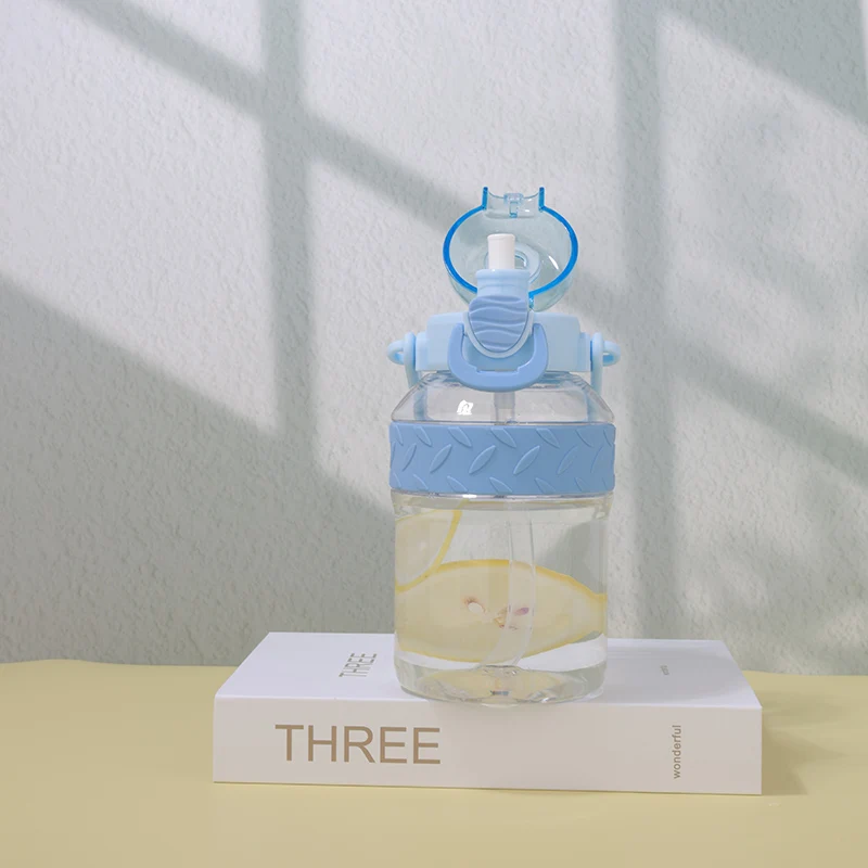 32oz Large BPA-Free Silicone Straw Plastic Cup High Color Value for Water Bottles Drinkware