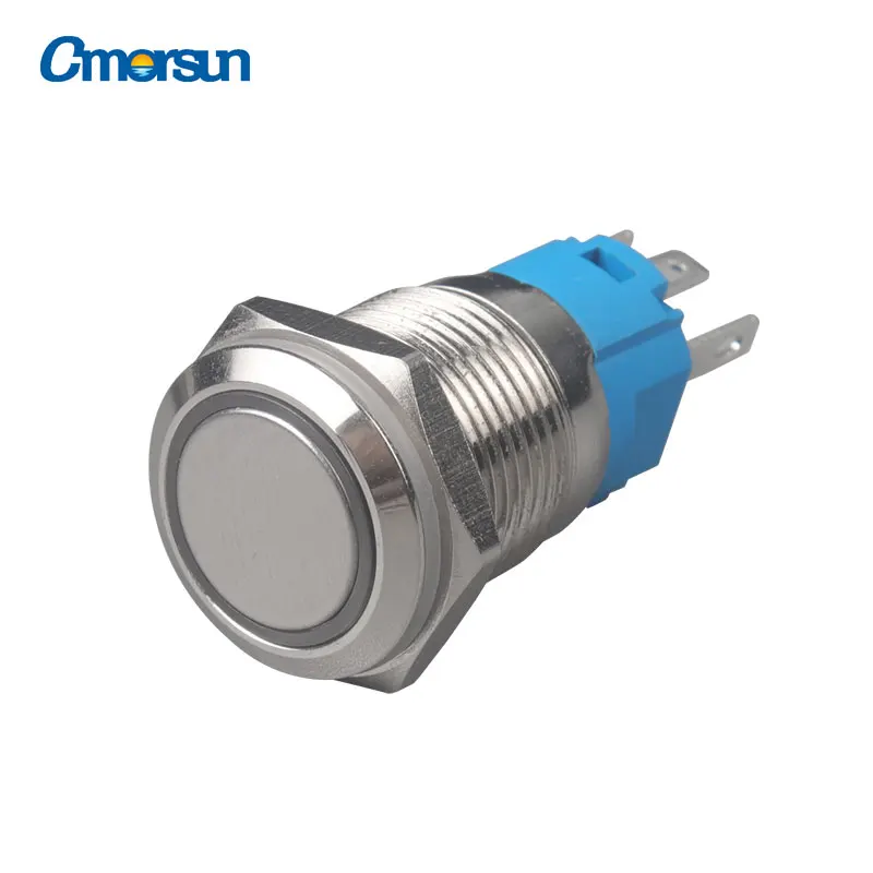 
16 мм Кольцевая подсветка rgb светодиодная кнопка 