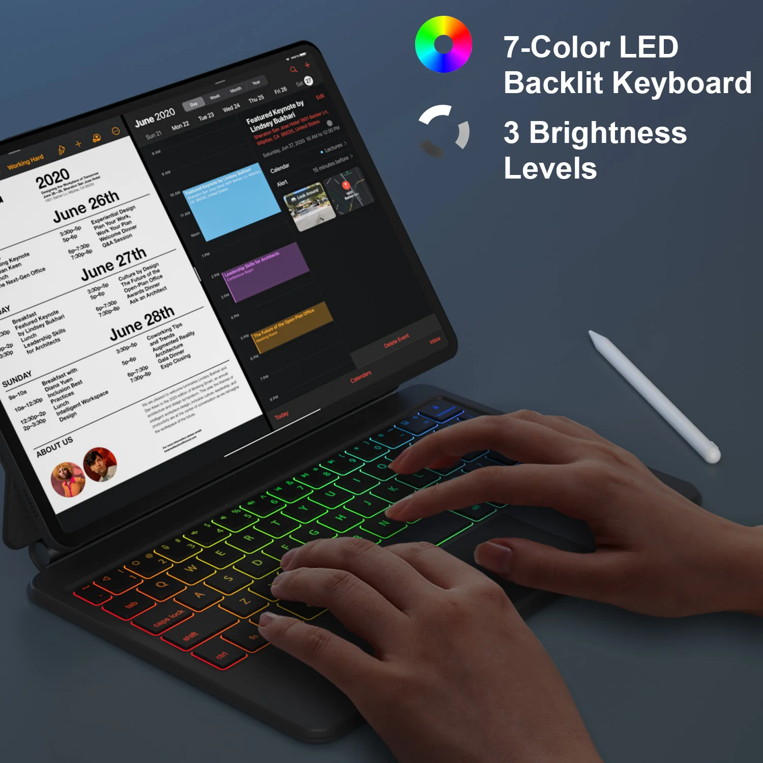 Magic Keyboard Best Keyboard For Galaxy Tab S7 Plus Magic