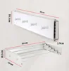 W1607A White 80cm with 4 Hooks