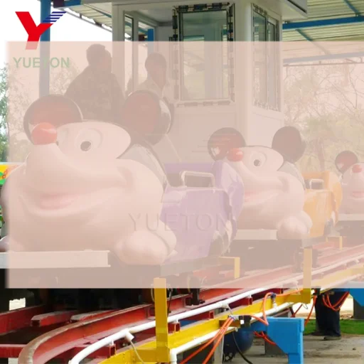 Spinning Mouse Ride - Thrilling Fairground Attraction for