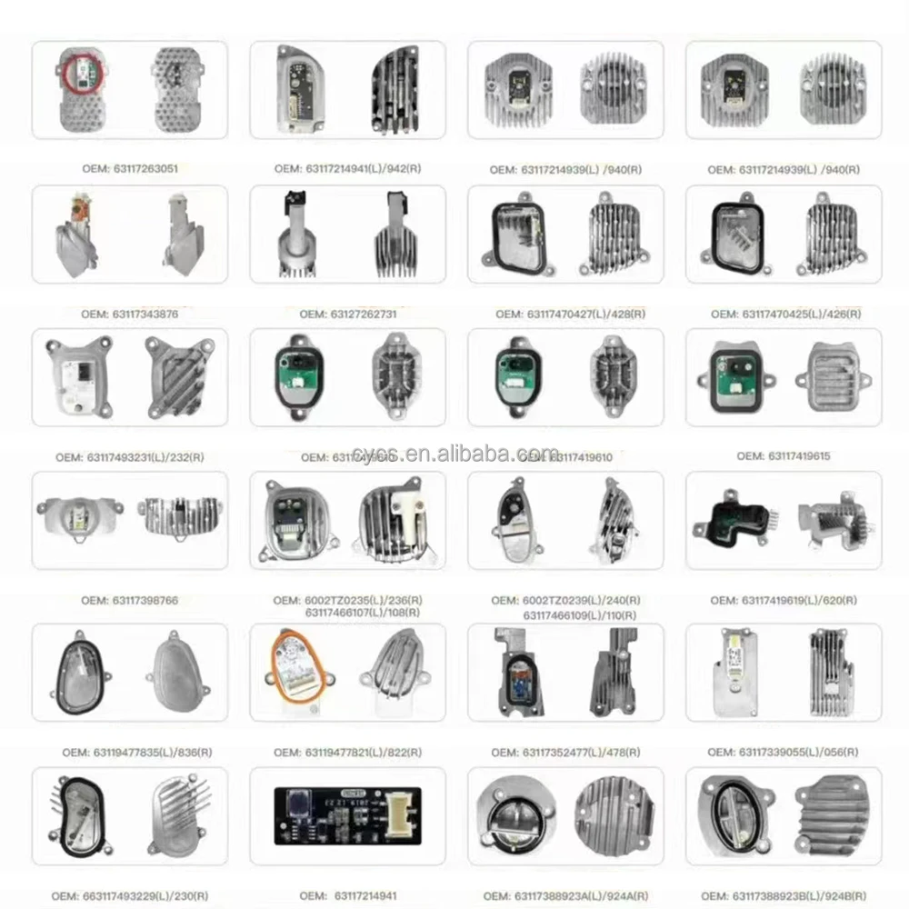 8V0998474 LED Headlight DRL Source Control Module A3 Daytime Running ...