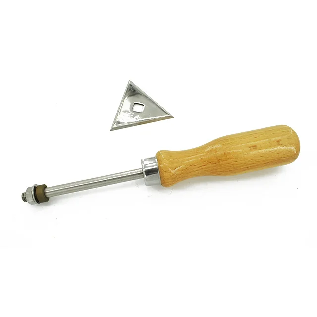 Stainless Steel Triangle Paint Scraper Woodworking Paint Removing ...