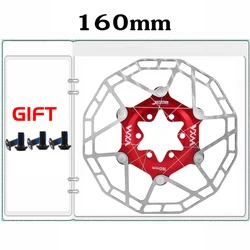 Snail Bike Scheibenbremse Rotor 160 Mm – Schwimmend, MTB, Violett, Aus 7075-T6 Stahl