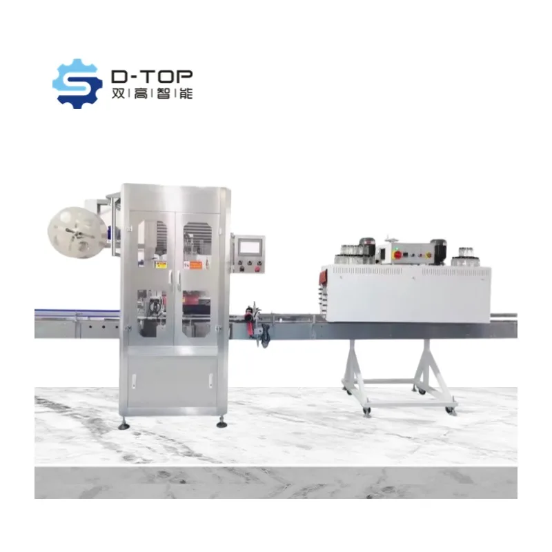 D-TOP Sleeve Label Wrapping Machine for Efficient Product Packaging factory