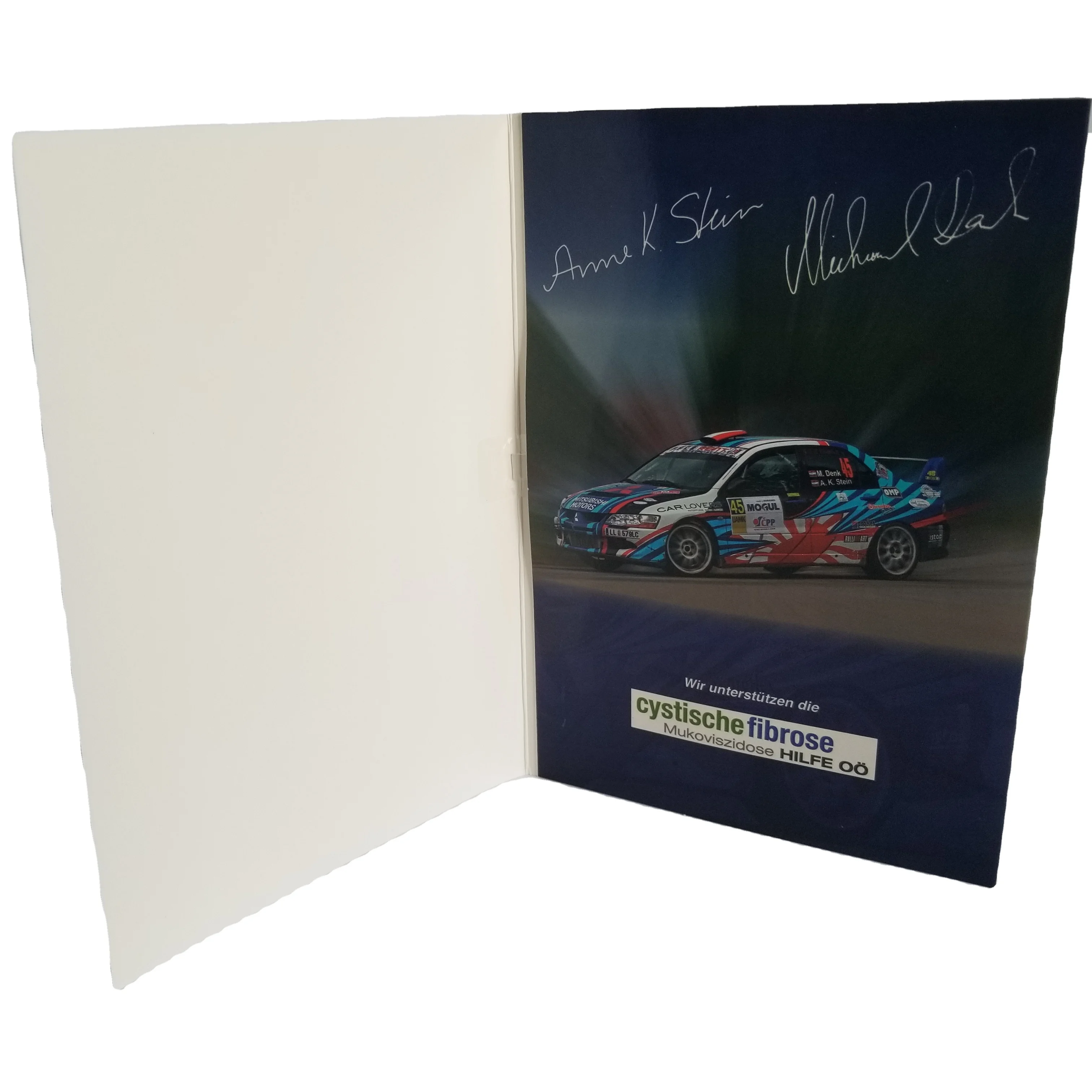 Voice Recording Audio Invitation Greeting Card with Custom Sound and Artwork