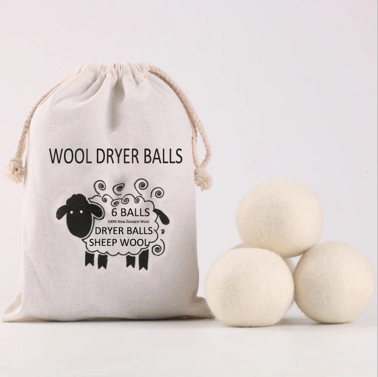 Изготовленный на заказ логотип 100% новая зеландская сушилка для шерсти шарики многоразовые сушилки
