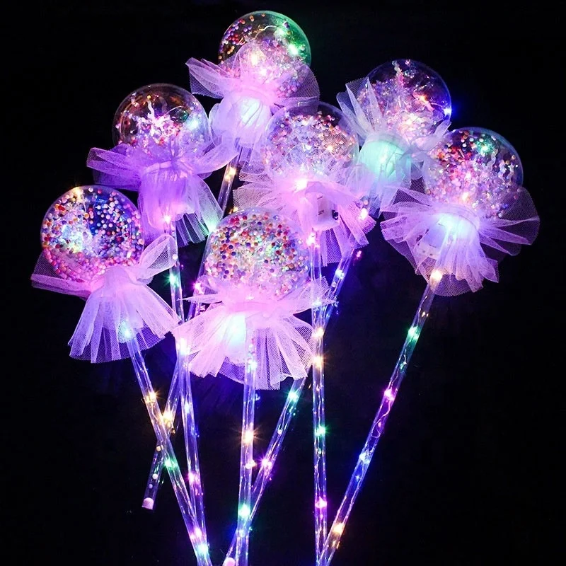 
Светящиеся ручки Bobo, игрушки, пластиковая светящаяся волшебная палочка, светодиодная мигающая волшебная палочка 