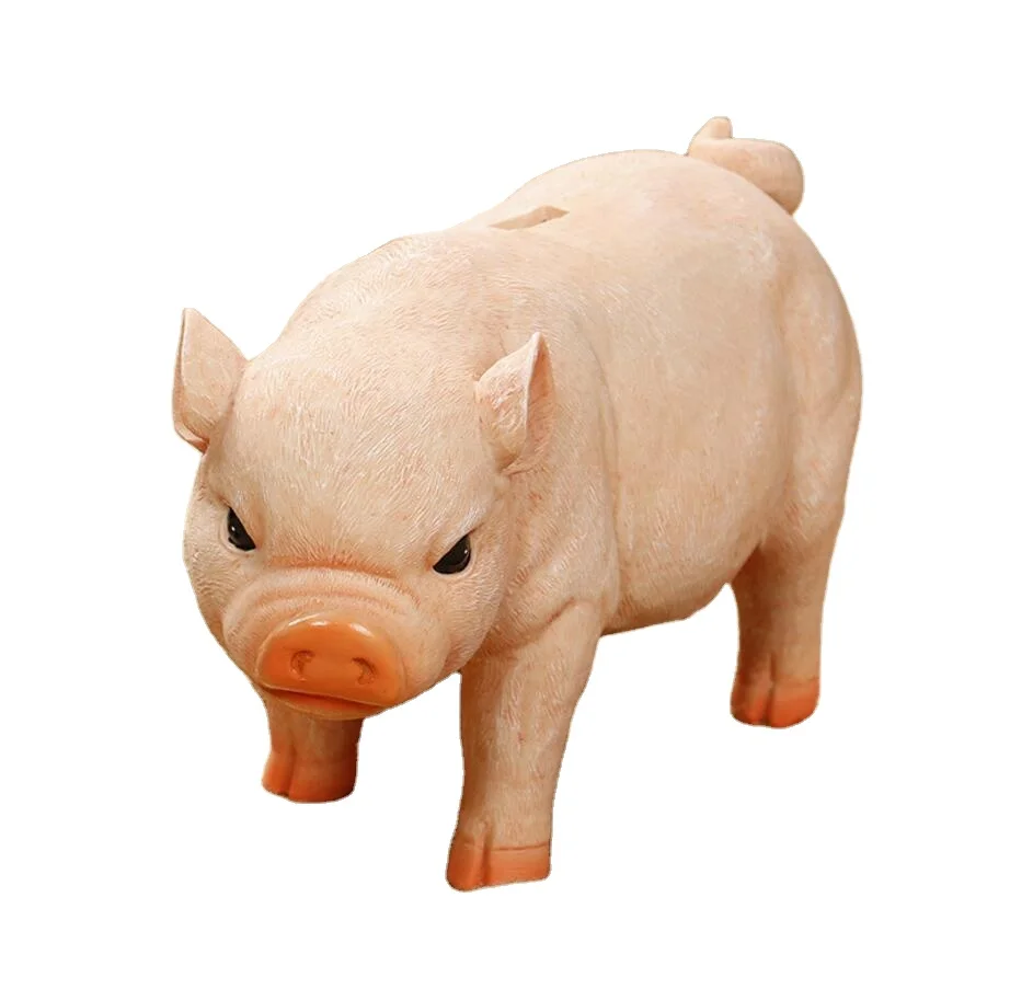 
 Супер реалистичные копилки в форме свиньи  