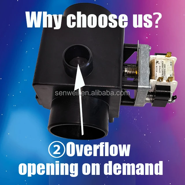 Industrial Washing Machine Drain Valve Solenoid Va 3 Inch 24 Volt Drain