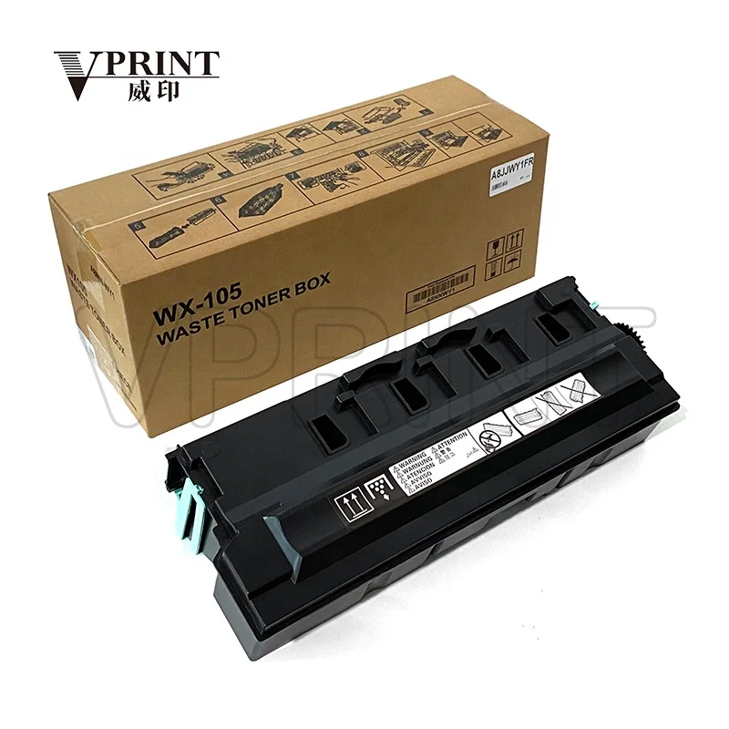 Recipiente para toner residual compatível e NOVO A8JJWY1FR para impressoras Sindoh D330e, D332e, D330, D332, tanque de coleta de toner, suprimentos para impressora