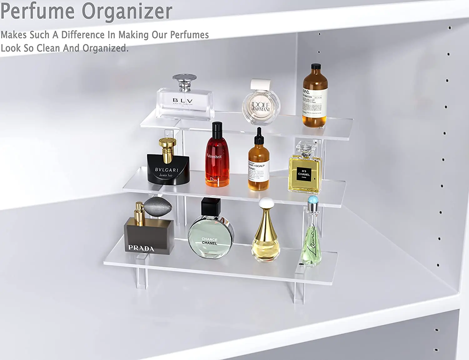 Perfume Organizer And Storage,Cologne Organizer For Men,Perfume Display
