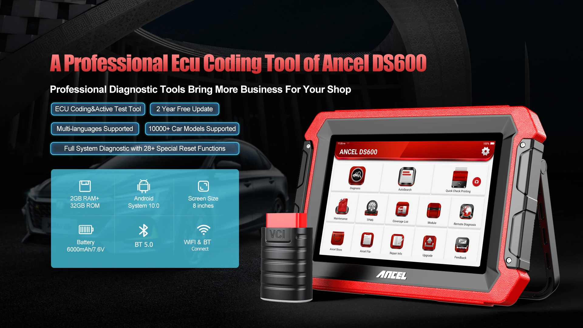 Ancel DS600 Diagnostic Scanner