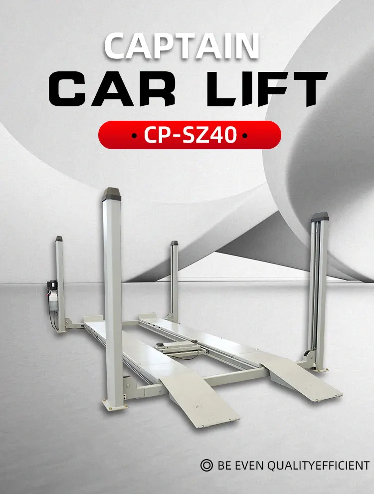 Hot selling Wholesale High quality Four Post Parking Lift for sale factory