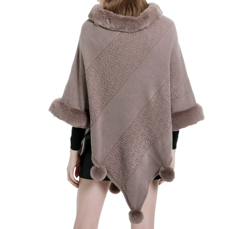 sweater poncho cape