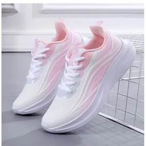 Mesh Ladies Shoes Women's Walking Style Casual Sneakers Soft Large Size Mother Shoes