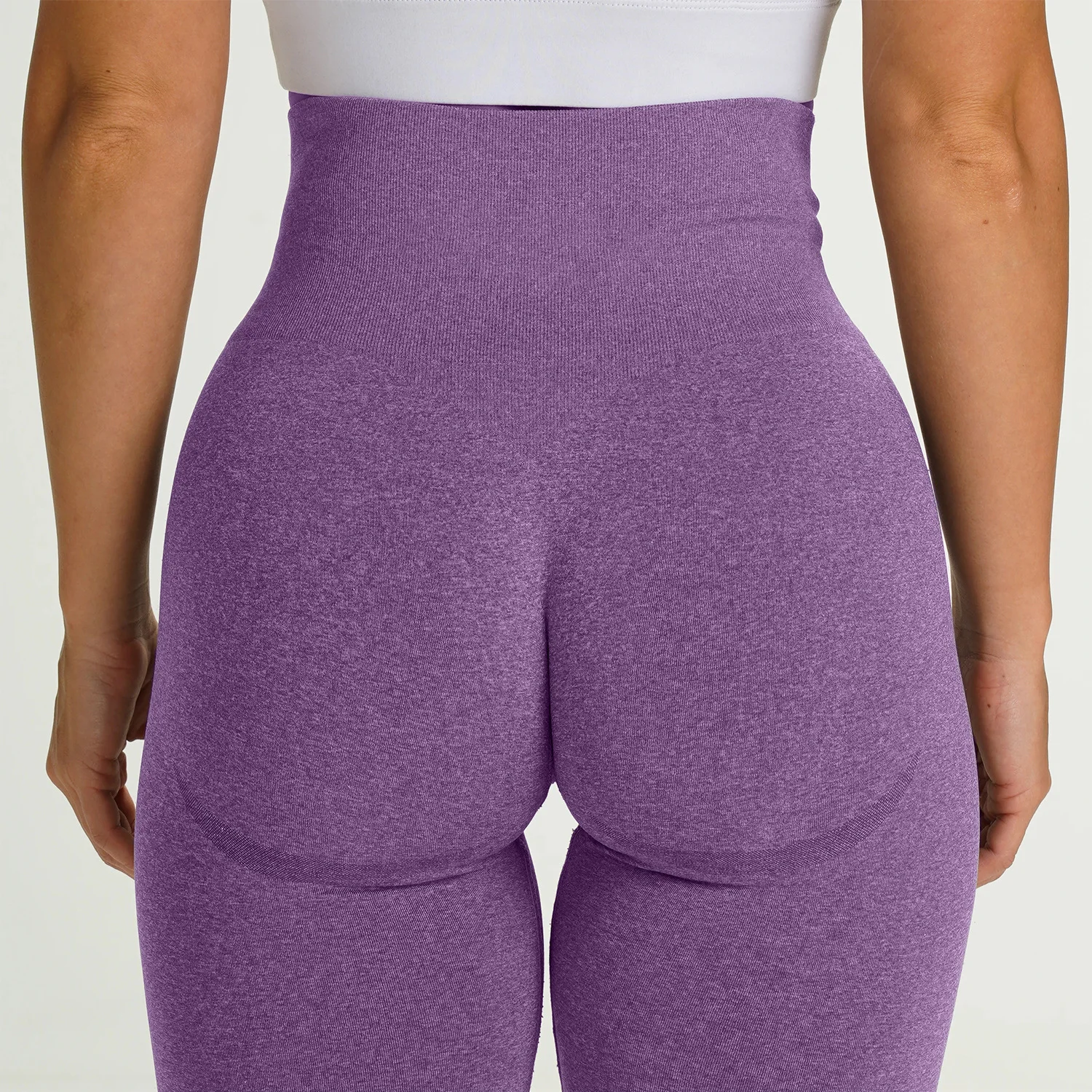 
High Waisted Workout Scrunch Butt Yoga Seamless Leggings For Women Gym Customized New Arrival 12 Color SL0009 
