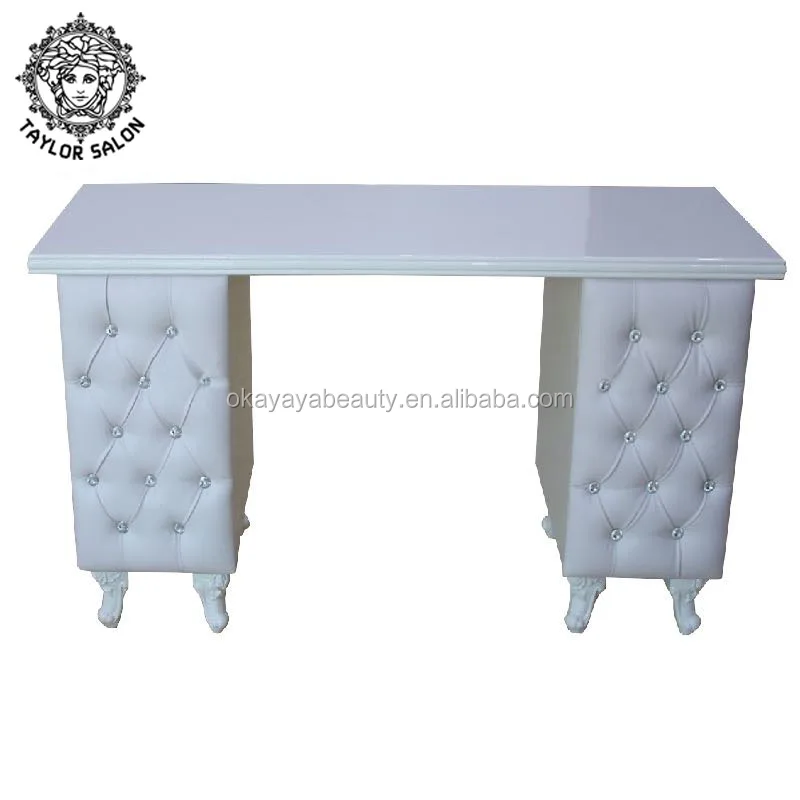 White Wood Beauty Salon Nail Tables at Rs 12500 in Thane | ID: 2852053884762