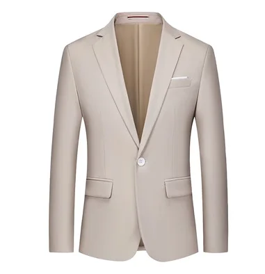 3103 Latest Design Arrival 2025 Autumn Fashion Men Casual Suit Jacket Business Coat Plus Size M-6XL Blazer