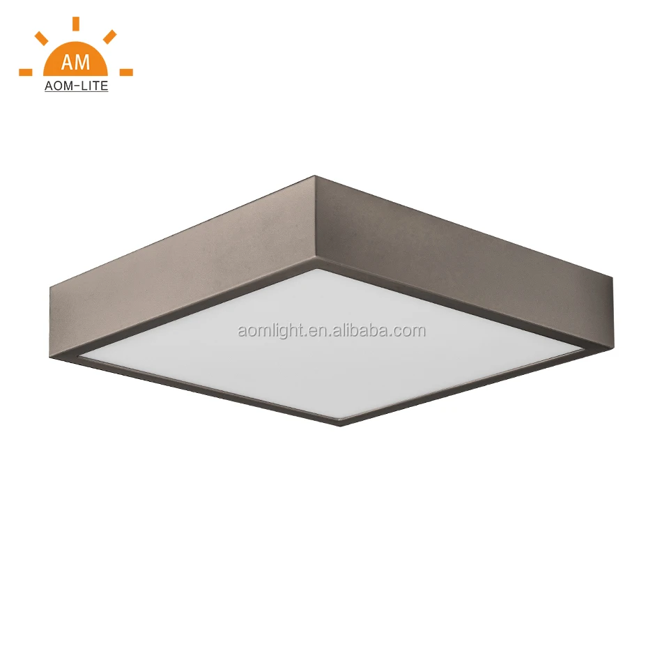 extruded aluminum square 450x450mm 40W ceiling mounting led panel light LED Rectangle Surface Panel Light Manufacturer in China
