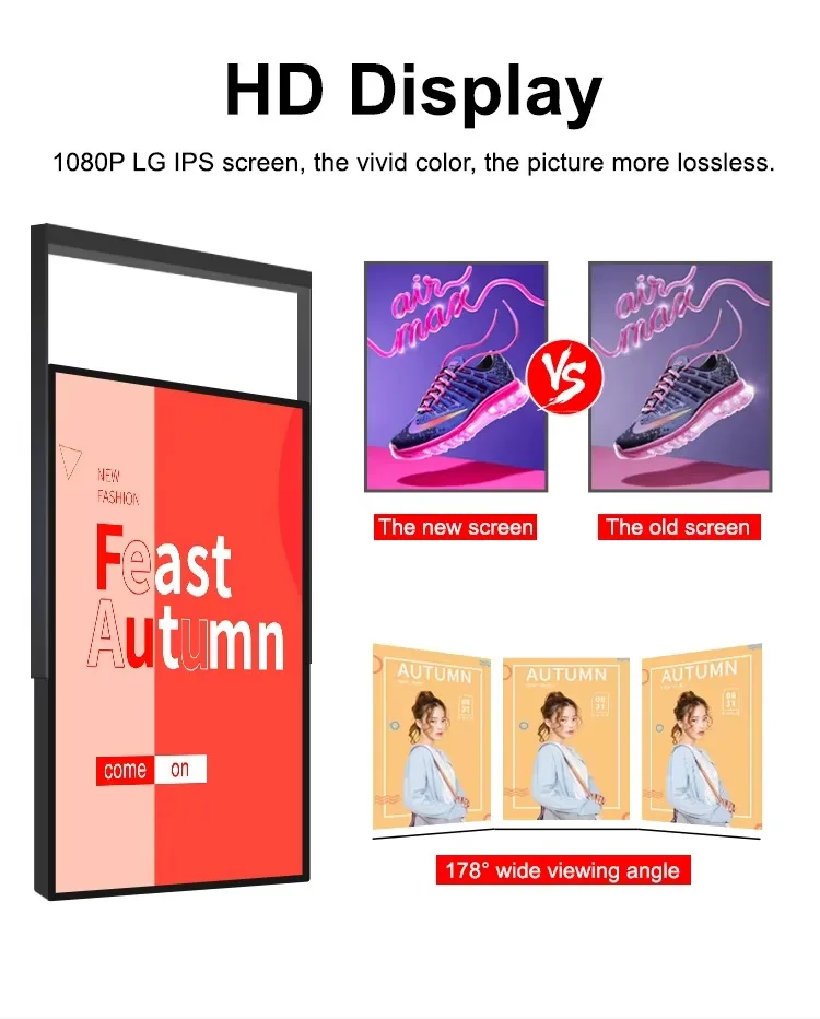 65 Inch High Brightness LCD Panel P650HVN05.1, 1920x1080, 2500