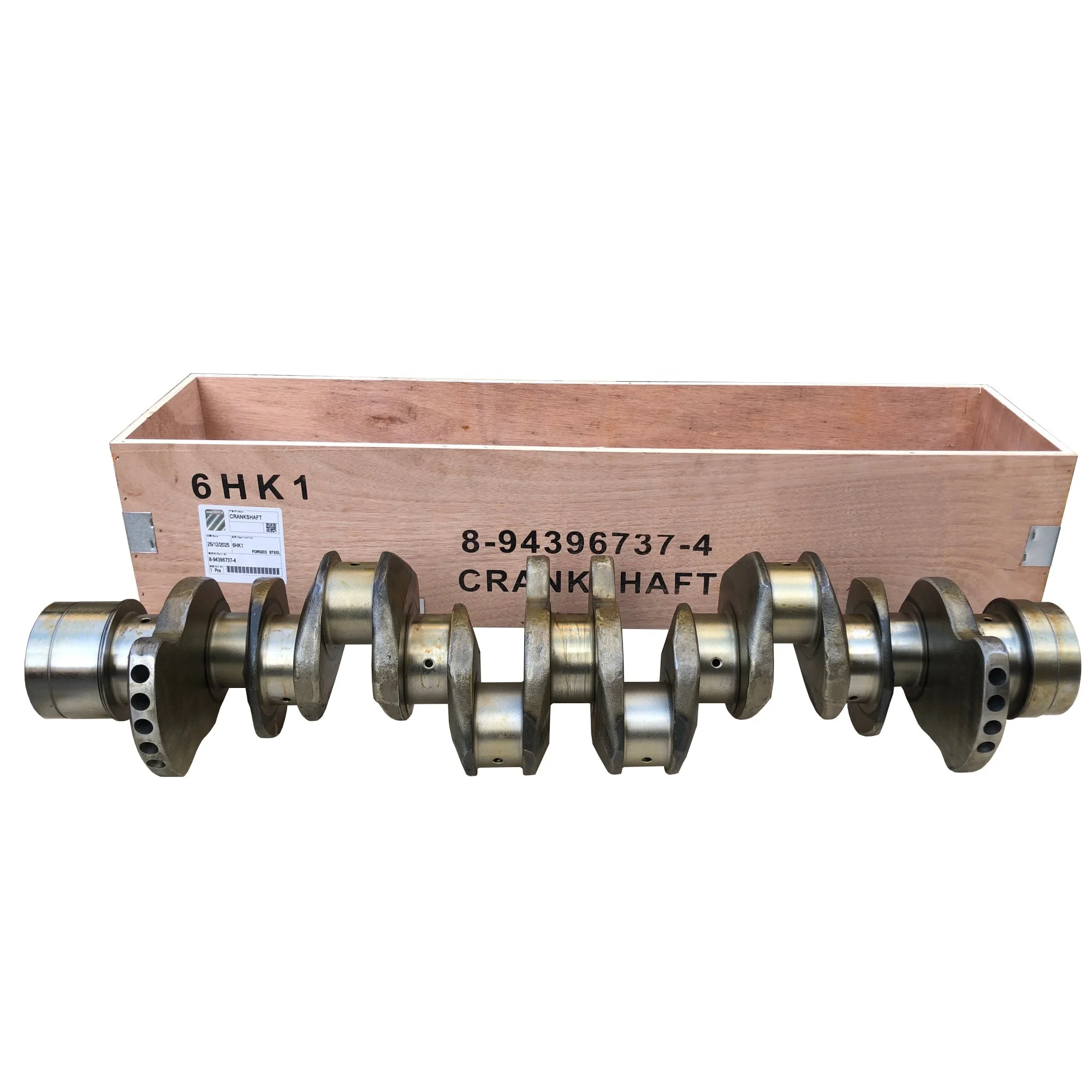 Hot Sale 6HK1 Forged Steel Crankshaft 8-94396737-4 8943967374 for Isuzu FSR FVR Truck Hitachi ZX330 Excavator Engine Parts - Gupta Tractor Spares Co.