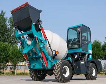 Deposit 1.8m³/tank small locomotive cement mixer truck concrete cement mixer truck