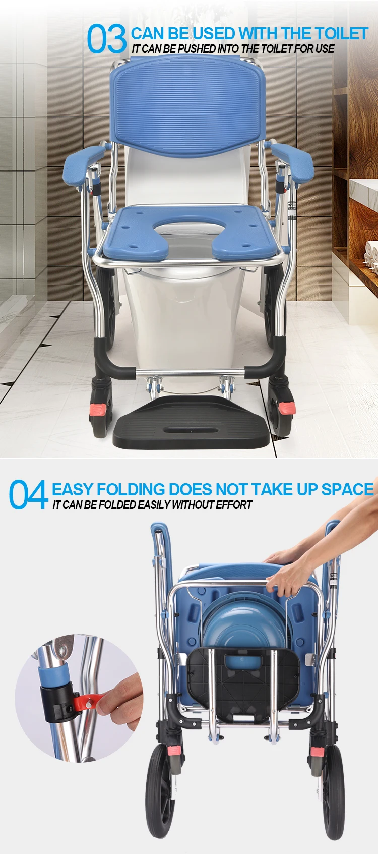 Toilet Chair Malaysia Aluminum Wheel Chair Child Toilet Commod Chair ...