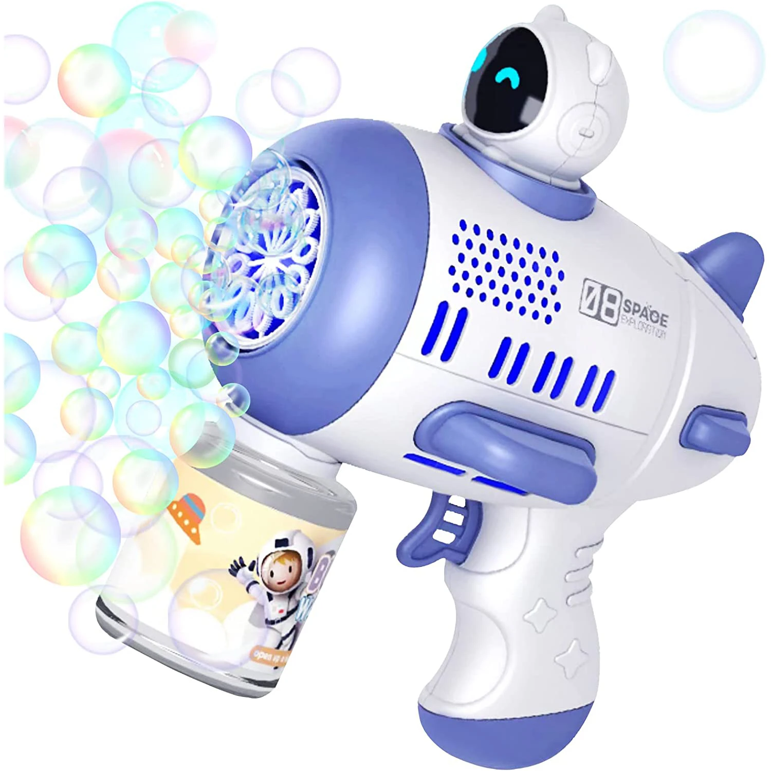 Воздуходувка для пузырей с 12 отверстиями 360 герметичная конструкция воздуходувка автоматический пулемет детей летняя игрушка улицы
