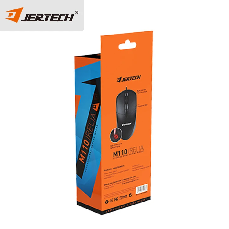 JERTECH M110 3D Button Mice PC 1200 DPI Optical Mouse Wired 1 Dollar Office USB Mouse for Computer