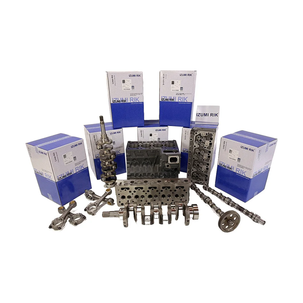 Diesel Engine Spare Parts IZUMI RIK 3TNM68 3TNM72 Cylinder Block Assembly Series for Yanmar