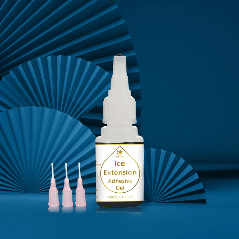Ice Extension Glue Cold Hair Extension Black Hair Glue