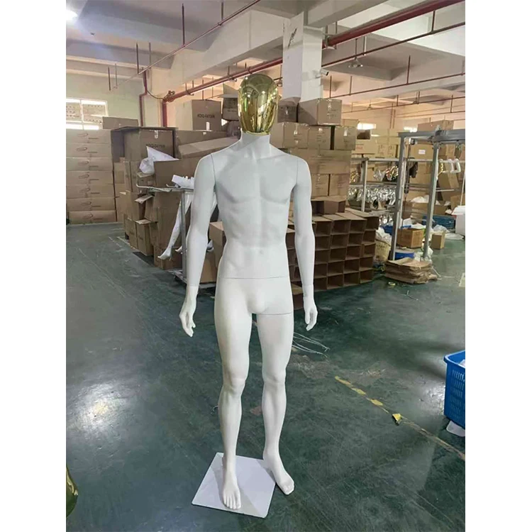 Beautiful Full Body Golden Chrome Mannequins Dummy Colorful Female Gold