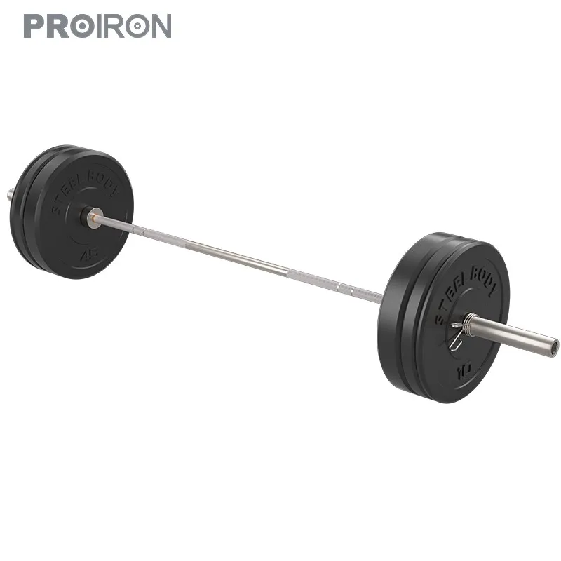 Proiron Fitness Gym Equipment Weight Lifting Chrome Olympics Barbell ...